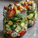 Healthy Mason Jar Salads