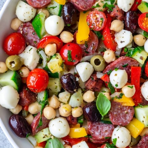 Crunchy Antipasto Chopped Salad