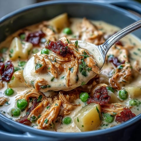 Slow Cooker Chicken Pot