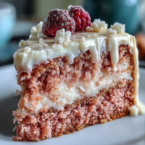 Elegant Bridal Shower Rosé Velvet Cake with shimmering gold drip.