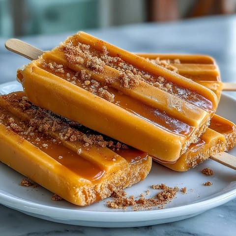 Bright, swirled Fricy Mango Chamoy Popsicles with Tajin, frozen on a sunny day.
