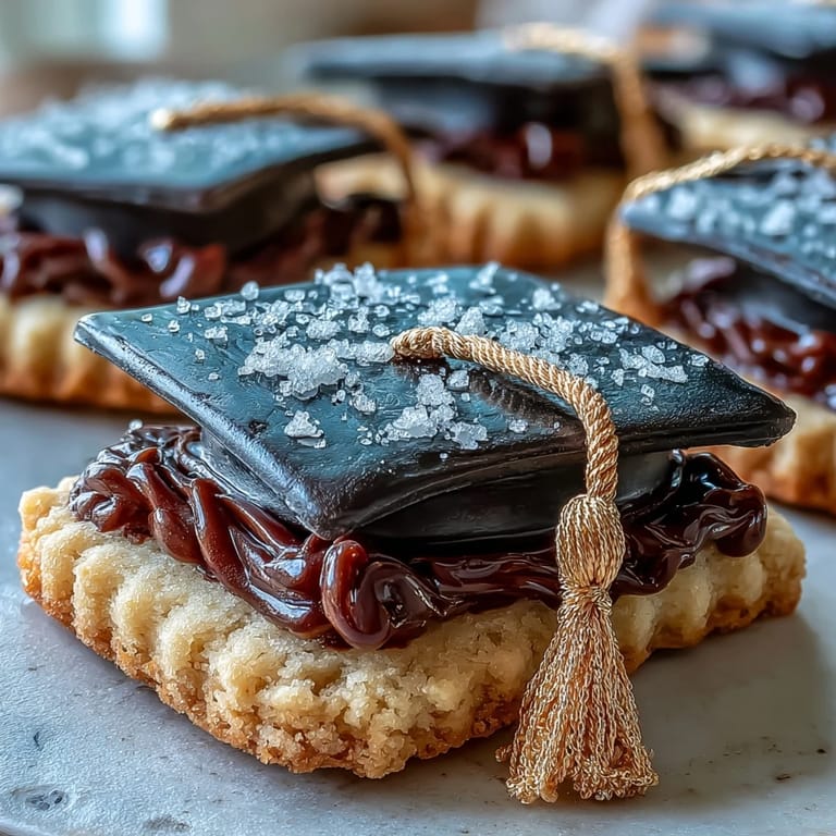 Beautifully decorated Graduation Cookies featuring diploma and cap designs.