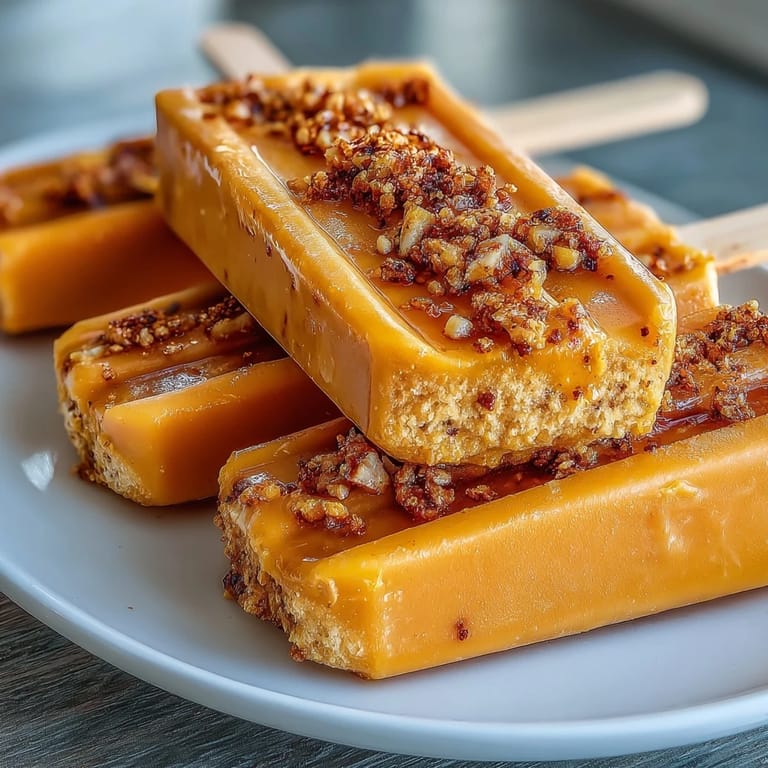 Spicy-sweet Fricy Mango Chamoy Popsicles with Tajin, ready for a refreshing bite.